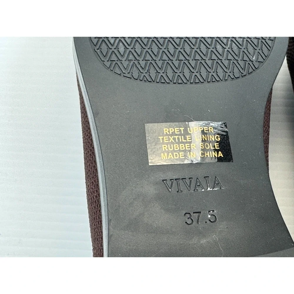 Vivaia Ryan Slip-On Booties Women 37.5 US‎ 7 NWOT Square Toe Chelsea Ankle Boots